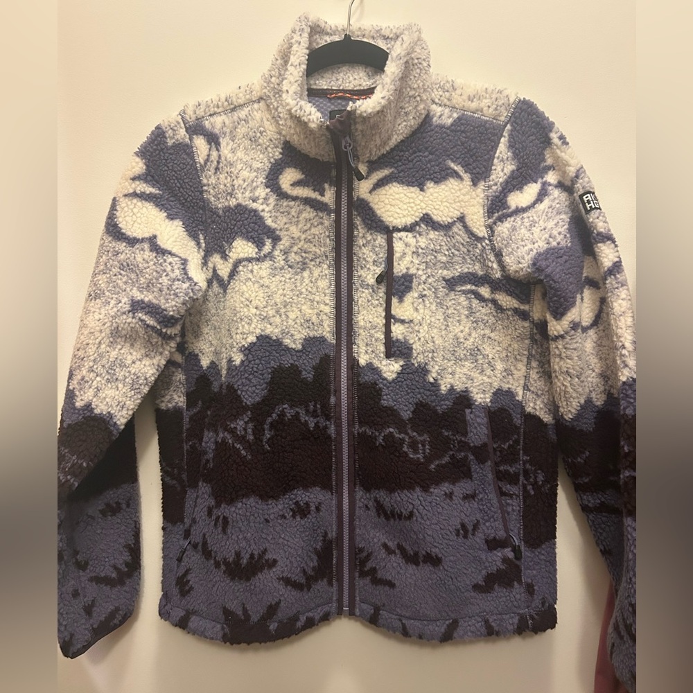 NWT Women's AKHG Kindler Pile Fleece Full Zip Jacket